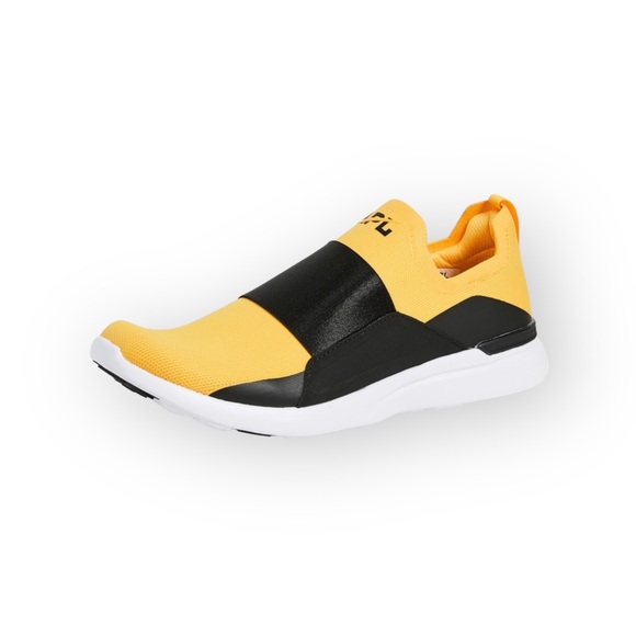 new APL 𖤐 TechLoom Bliss Limited Ed Run Sneaker 𖤐 Racing Yellow Black 𖤐 10.5M